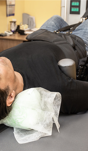 Spinal decompression table at South Texas Chiropractic